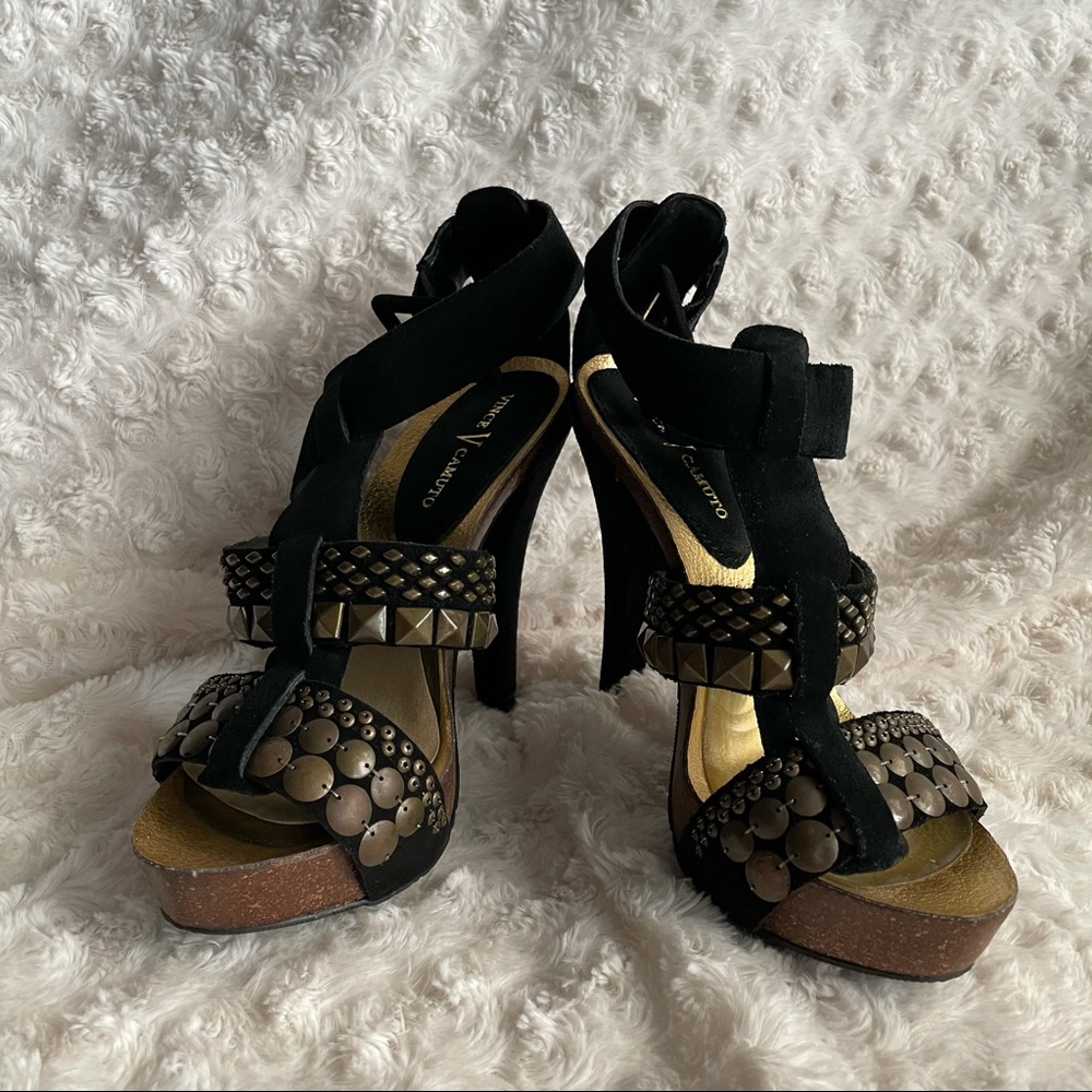 Black Crosta Heel
